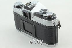 Near MINT++ Canon AE-1 Silver 35mm Film Camera + FD 50mm f/1.4 Lens from Japan