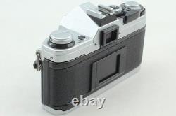 Near MINT++ Canon AE-1 Silver 35mm Film Camera + FD 50mm f/1.4 Lens from Japan