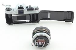 Near MINT++ Canon AE-1 Silver 35mm Film Camera + FD 50mm f/1.4 Lens from Japan