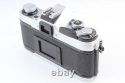 Near MINT Canon AE-1 Silver Body 35mm Film Camera New FD 50mm f1.4 Lens JAPAN