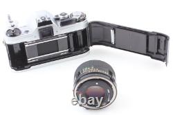 Near MINT Canon AE-1 Silver Body 35mm Film Camera New FD 50mm f1.4 Lens JAPAN