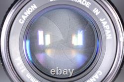 Near MINT Canon AE-1 Silver Body 35mm Film Camera New FD 50mm f1.4 Lens JAPAN