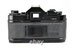Near MINT Canon A-1 35mm Film camera Black body New FD 50mm f/1.8 Lens From JP