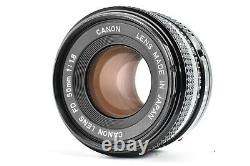 Near MINT Canon A-1 35mm Film camera Black body New FD 50mm f/1.8 Lens From JP