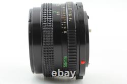 Near MINT Canon A-1 A1 SLR 35mm Film Camera NFD 50mm F1.8 Lens From JAPAN