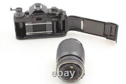 Near MINT Canon A-1 A1 SLR 35mm Film Camera New NFD 35-105mm Lens From JAPAN