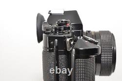 Near MINT Canon A-1 Black SLR Film Camera Lens New FD NFD 50mm 1.4 from JP #2310
