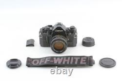 Near MINT+++ Canon A-1 SLR 35mm Film Camera + New FD 50mm f1.4 Lens JAPAN