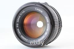 Near MINT+++ Canon A-1 SLR 35mm Film Camera + New FD 50mm f1.4 Lens JAPAN