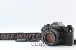 Near MINT+++ Canon A-1 SLR 35mm Film Camera + New FD 50mm f1.4 Lens JAPAN