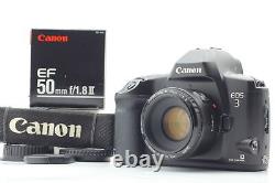 Near MINT Canon EOS 3 35mm SLR Film Camera EF 50mm F1.8 II Lens From JAPAN