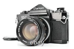 Near MINT Canon F-1 Early Model 35mm SLR Film Camera FD 50mm F1.4 S. S. C. Lens