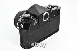 Near MINT Canon F-1 Early Model 35mm SLR Film Camera FD 50mm F1.4 S. S. C. Lens