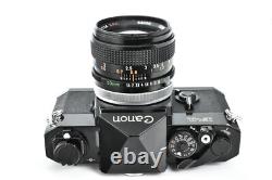 Near MINT Canon F-1 Early Model 35mm SLR Film Camera FD 50mm F1.4 S. S. C. Lens