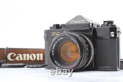 Near MINT Canon F-1 Late 35mm Film Camera with FD 50mm f/1.4 SSC Lens From JAPAN