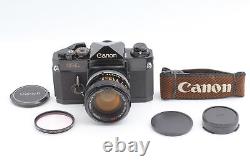 Near MINT Canon F-1 Late 35mm Film Camera with FD 50mm f/1.4 SSC Lens From JAPAN