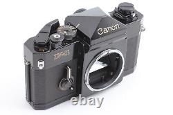 Near MINT Canon F-1 Late 35mm Film Camera with FD 50mm f/1.4 SSC Lens From JAPAN