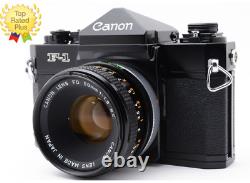 Near MINT Canon F-1 Late Film Camera SLR FD 50mm F1.8 S. C. SC Lens From JAPAN