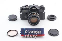 Near MINT Canon F-1 Late Model Film Camera FD 50mm F/1.4 S. S. C Lens From JAPAN