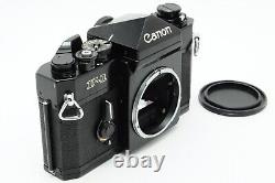 Near MINT++ Canon F-1 Late model 35mm SLR Film Camera with 50mm f1.4 ssc s. S. C