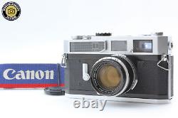 Near MINT- Canon Model 7 35mm Rangefinder Film Camera 50mm 1.8 Lens From JAPAN