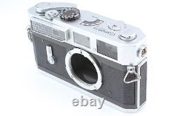 Near MINT- Canon Model 7 35mm Rangefinder Film Camera 50mm 1.8 Lens From JAPAN