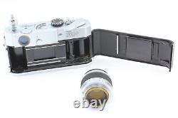 Near MINT- Canon Model 7 35mm Rangefinder Film Camera 50mm 1.8 Lens From JAPAN