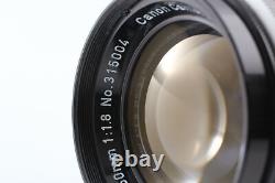 Near MINT- Canon Model 7 35mm Rangefinder Film Camera 50mm 1.8 Lens From JAPAN