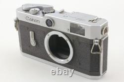 Near MINT Canon P Rangefinder 35mm Film Camera 50mm f1.8 L39 LTM Lens JAPAN