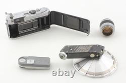 Near MINT Canon P Rangefinder 35mm Film Camera 50mm f1.8 L39 LTM Lens JAPAN