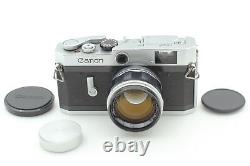 Near MINT Canon P Rangefinder + 50mm f1.4 Lens L39 35mm Film Camera From JAPAN