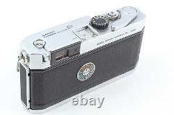 Near MINT Canon P Rangefinder + 50mm f1.4 Lens L39 35mm Film Camera From JAPAN