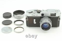 Near MINT Canon P Rangefinder + Withlens 50mm f1.8 serenar + hood From Japan