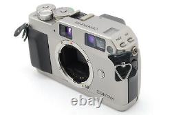 Near MINT Contax G1 Rangefinder Film Camera + Sonnar 90mm F2.8 AF Lens JAPAN