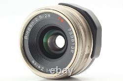 Near MINT Contax G1 Silver 35mm Film Camera Biogon 28mm f/2.8 Lens From JAPAN