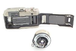 Near MINT Contax G1 Silver 35mm Film Camera Biogon 28mm f/2.8 Lens From JAPAN