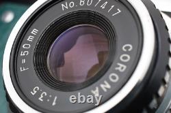 Near MINT? FED 5C 35mm Rangefinder Film Camera Corona 50mm F/3.5 Lens JAPAN
