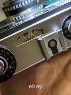 Near MINT? FED 5C 35mm Rangefinder Film Camera Corona 50mm F/3.5 Lens JAPAN