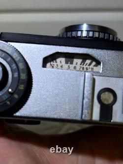 Near MINT? FED 5C 35mm Rangefinder Film Camera Corona 50mm F/3.5 Lens JAPAN