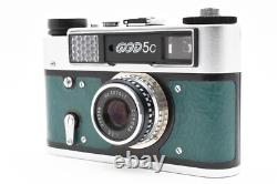 Near MINT? FED 5C 35mm Rangefinder Film Camera Corona 50mm F/3.5 Lens JAPAN