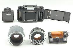 Near MINT / Grip Pentax 67II 67 II Film Camera AE SMC P 105mm f2.4 Lens JAPAN