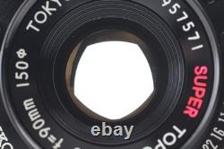 Near MINT Horseman 985 Film Camera Topcor 90mm f/5.6 Lens 6x9 8EXP From JAPAN