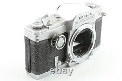 Near MINT Konica AUTOREX P Film Camera HEXANON 52mm f/1.8 Lens from Japan