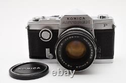 Near MINT? Konica Autorex P Full & Half Frame Film Camera 52mm F/1.8 JAPAN