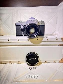 Near MINT? Konica Autorex P Full & Half Frame Film Camera 52mm F/1.8 JAPAN