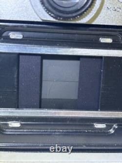 Near MINT? Konica Autorex P Full & Half Frame Film Camera 52mm F/1.8 JAPAN