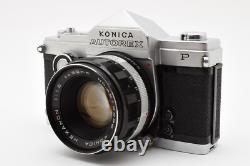 Near MINT? Konica Autorex P Full & Half Frame Film Camera 52mm F/1.8 JAPAN