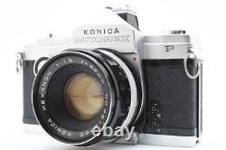 Near MINT? Konica Autorex P Full & Half Frame Film Camera 52mm F/1.8 JAPAN