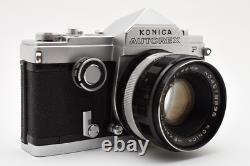 Near MINT? Konica Autorex P Full & Half Frame Film Camera 52mm F/1.8 JAPAN