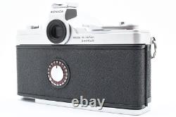 Near MINT? Konica Autorex P Full & Half Frame Film Camera 52mm F/1.8 JAPAN